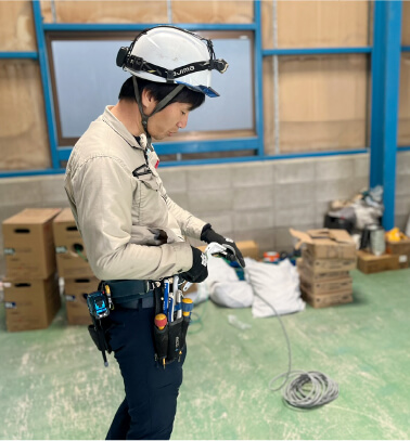 仕事の流れ~1day~